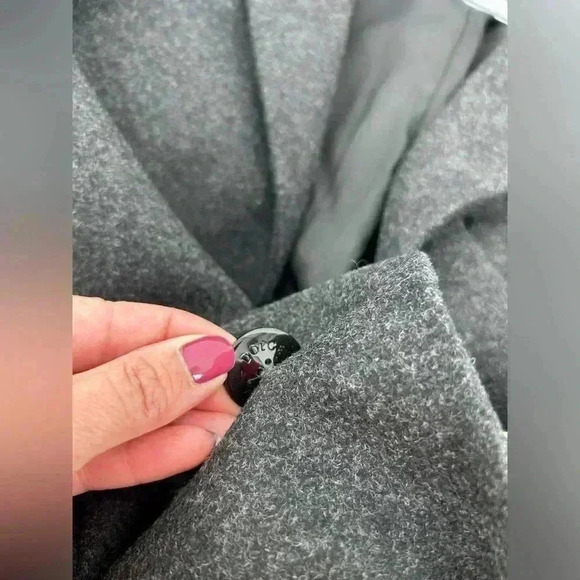 NWT DOLCE & GABBANA Coat Jacket Grey Wool Single Breasted IT54/US44/XXL $3000 - Picture 7 of 16